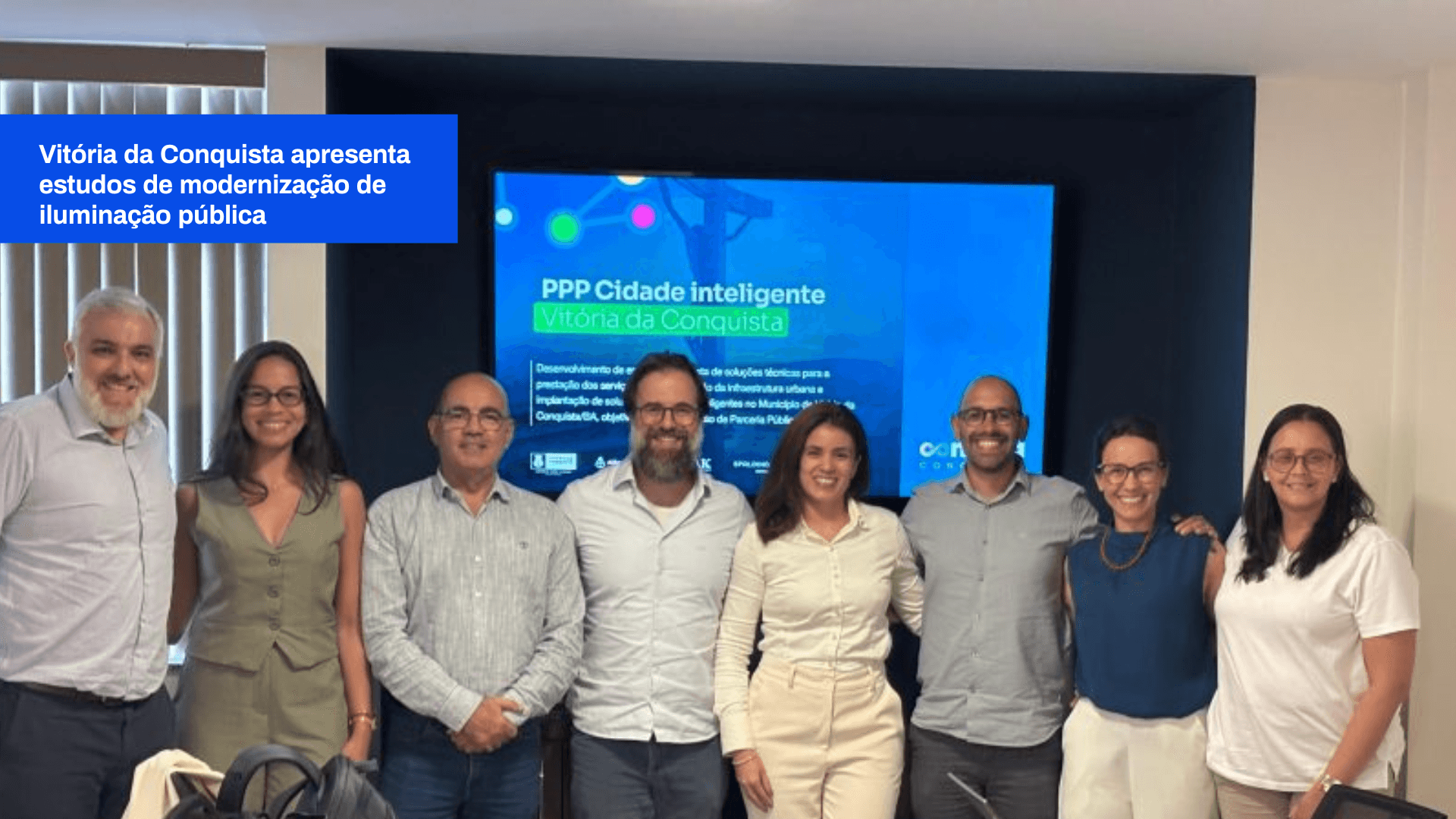 VITÓRIA DA CONQUISTA APRESENTADAESTUDOS PARA A MODERNIZAÇÃO DA ILUMINAÇÃO PÚBLICA